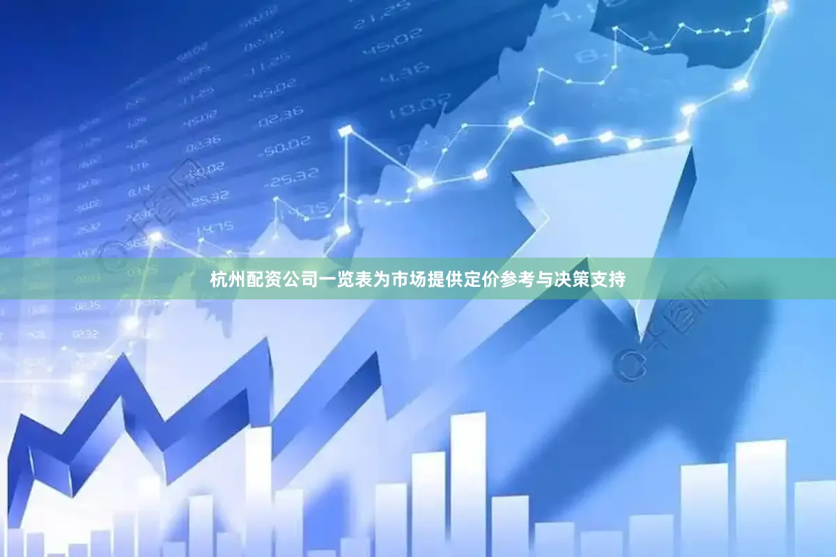 杭州配资公司一览表为市场提供定价参考与决策支持